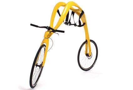 دراجة فلينستونز الهوائية من دون سرج أو دواسات